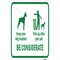 Signmission Safety Sign, 12 in Height, Aluminum, 18 in Length, 24884 A-1218-24884 - alternate 1